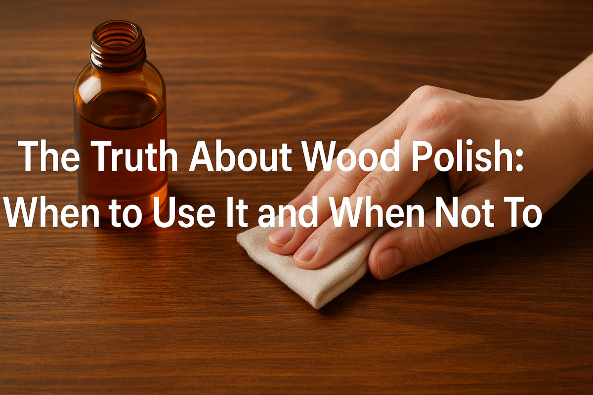 The truth about wood polish