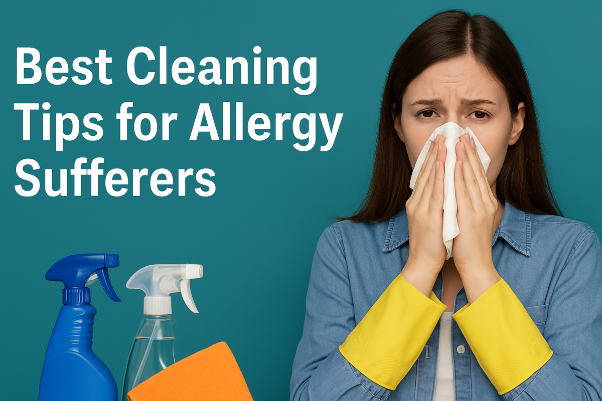 cleaning tips for allergy sufferers