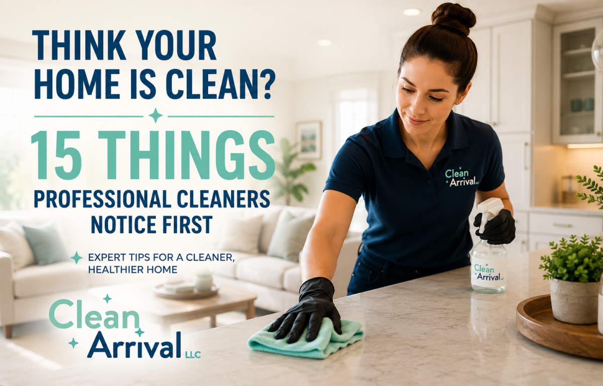 15 things professional cleaners notice