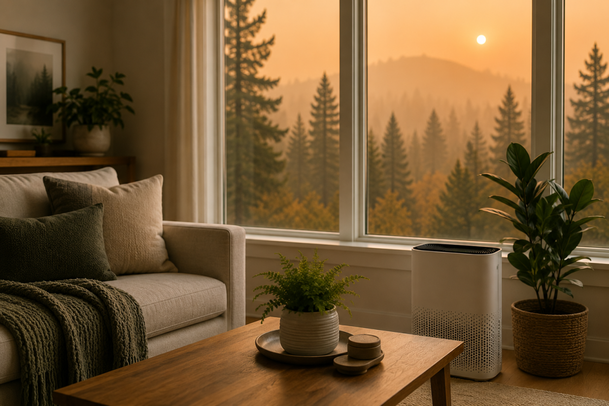 how wildfire smoke affects your home
